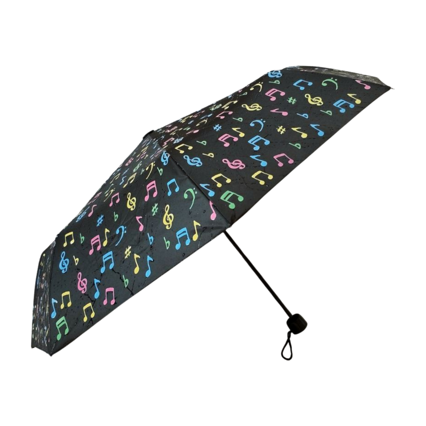 fargeskiftende sammenleggbar paraply, reklamegaveparaply, kompakt paraply, liten paraply